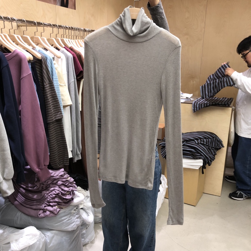 PLEASURE韓國代購㊣女裝新品推薦熱賣真品休閑職業時尚長袖T恤PLEASURE長袖T恤