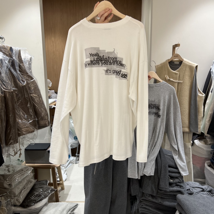 HOWFF東大門㊣直郵女裝新款人氣職業熱賣休閑25秋冬長袖T恤HOWFF長袖T恤