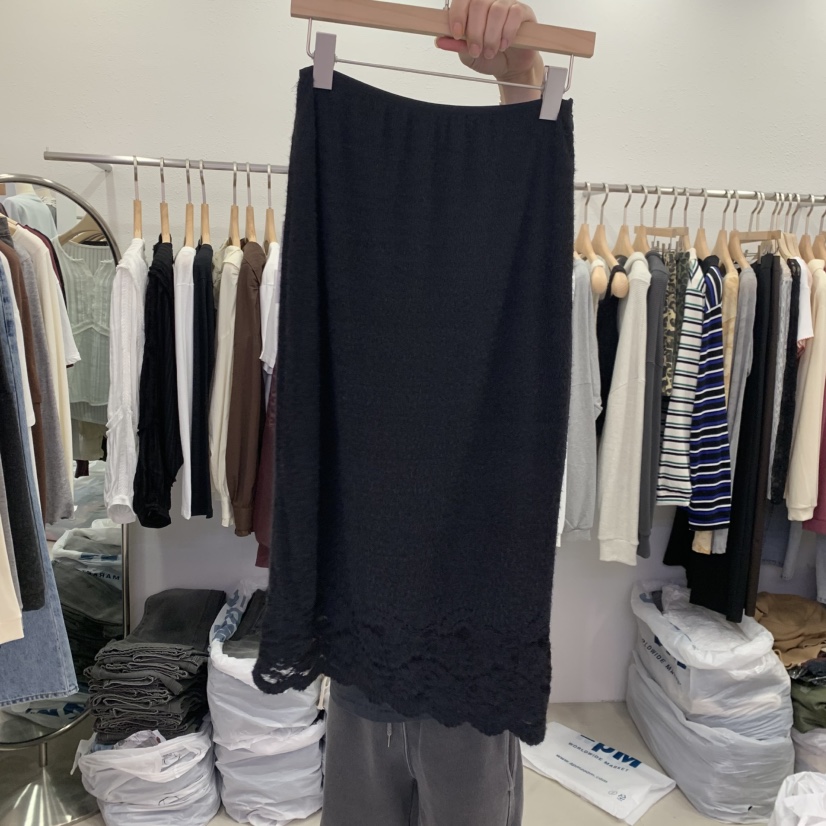 LELEN東大門㊣代購女士新品熱賣人氣25秋冬推薦長裙羊毛羊絨LELEN長裙