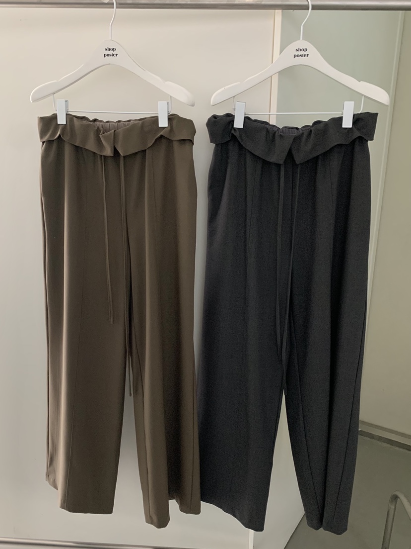 SHOP POSTER東大門㊣代購女士新款25秋冬休閑真品職業休閑褲SHOP_POSTER休閑褲