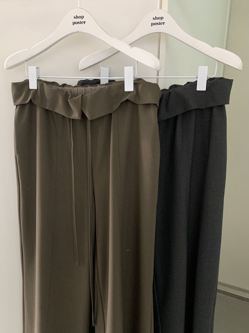 SHOP POSTER東大門㊣代購女士新款25秋冬休閑真品職業休閑褲SHOP_POSTER休閑褲