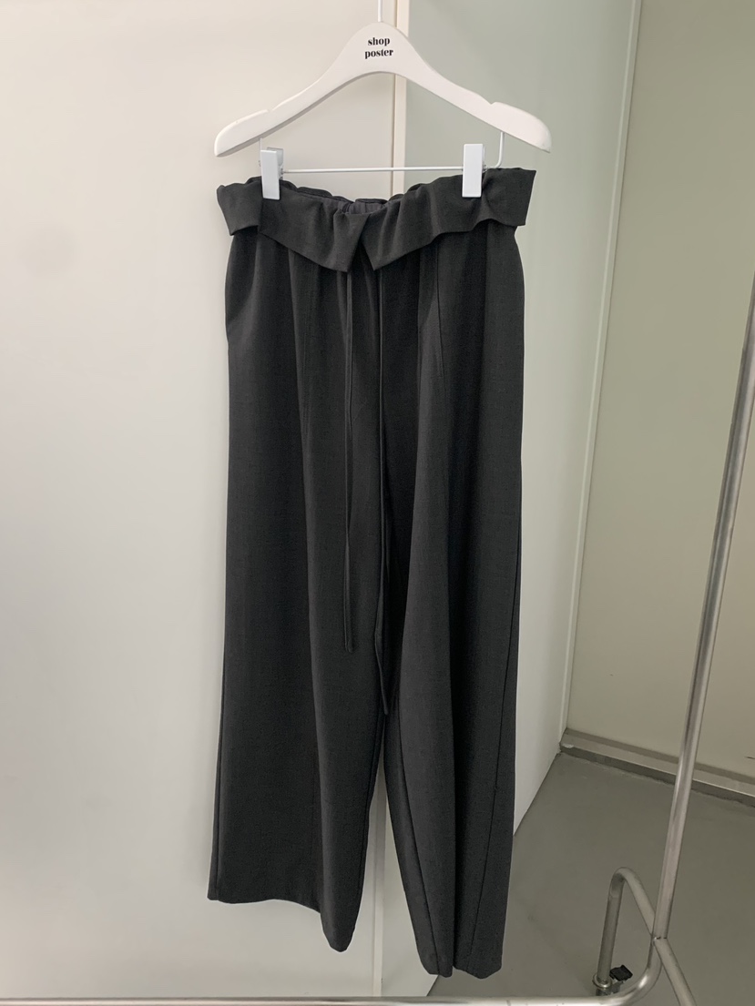 SHOP POSTER東大門㊣代購女士新款25秋冬休閑真品職業休閑褲SHOP_POSTER休閑褲圖色2