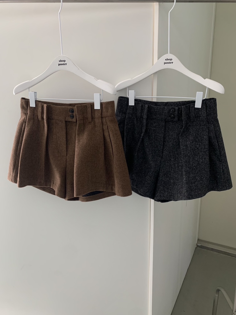 SHOP POSTER韓國直郵㊣女士新品25秋冬推薦熱賣休閑真品短褲SHOP_POSTER短褲