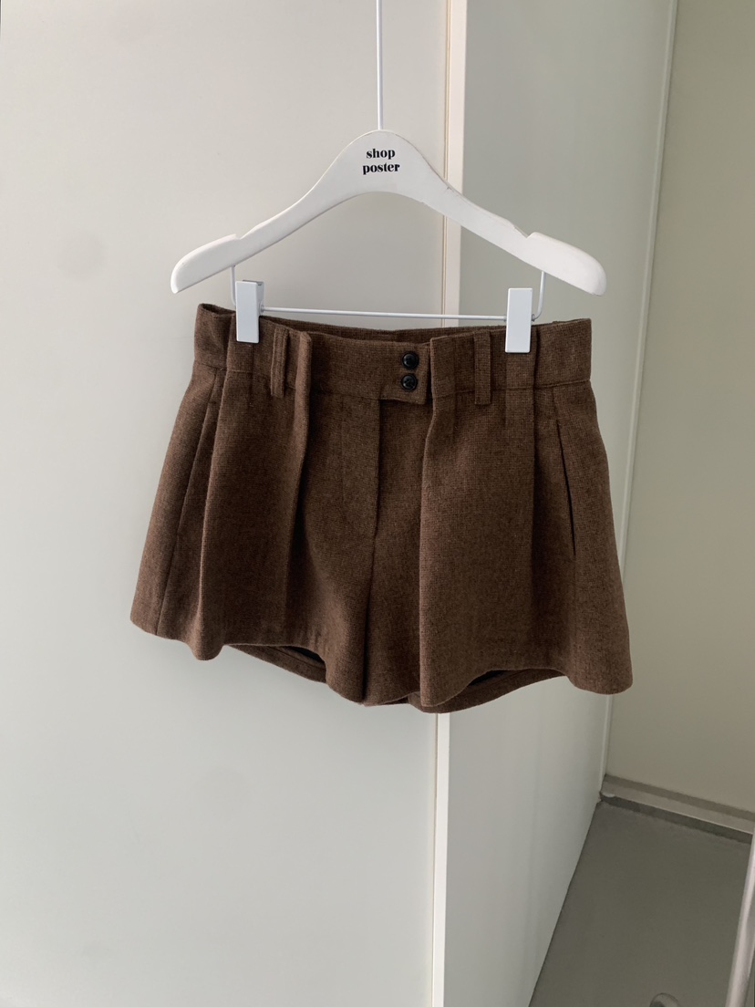 SHOP POSTER韓國直郵㊣女士新品25秋冬推薦熱賣休閑真品短褲SHOP_POSTER短褲