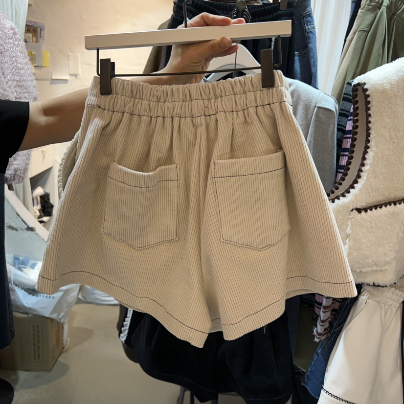 OZ韓國代購㊣女裝新品熱賣職業時尚人氣真品推薦短褲燈芯絨OZ.ounce短褲