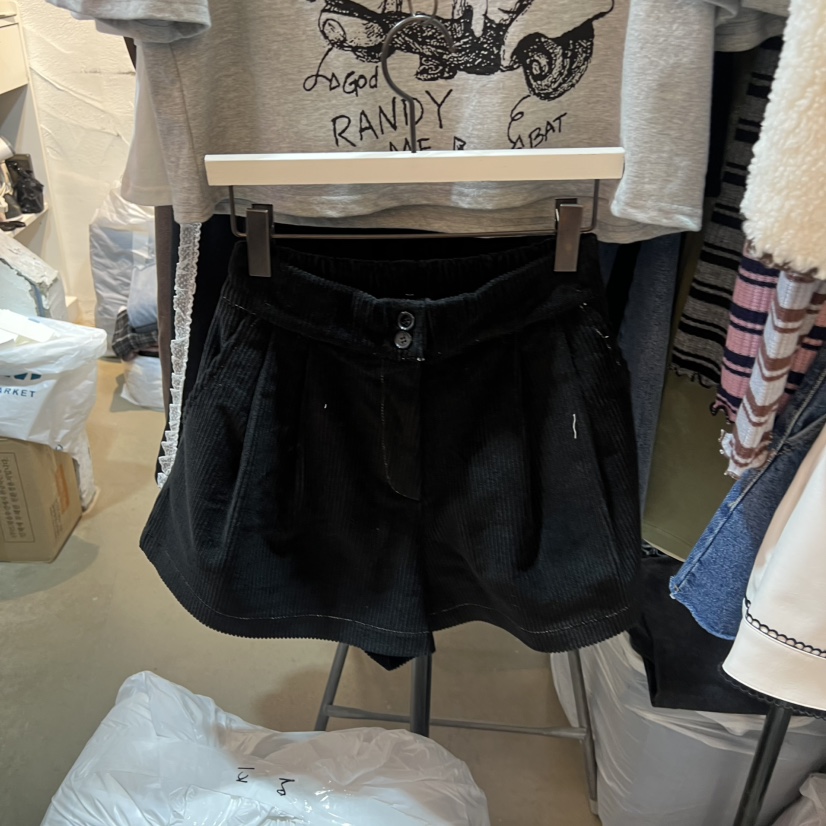 OZ韓國代購㊣女裝新品熱賣職業時尚人氣真品推薦短褲燈芯絨OZ.ounce短褲圖色3