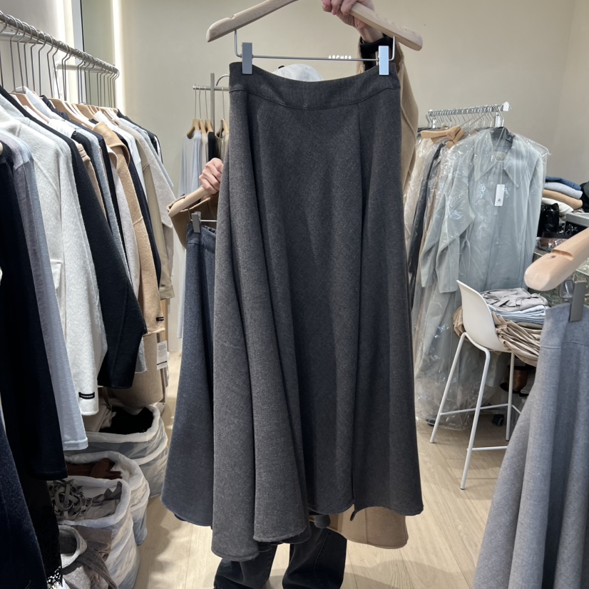 ARCHER東大門㊣實拍女裝新品推薦真品人氣職業休閑長裙羊毛ARCHER長裙圖色2