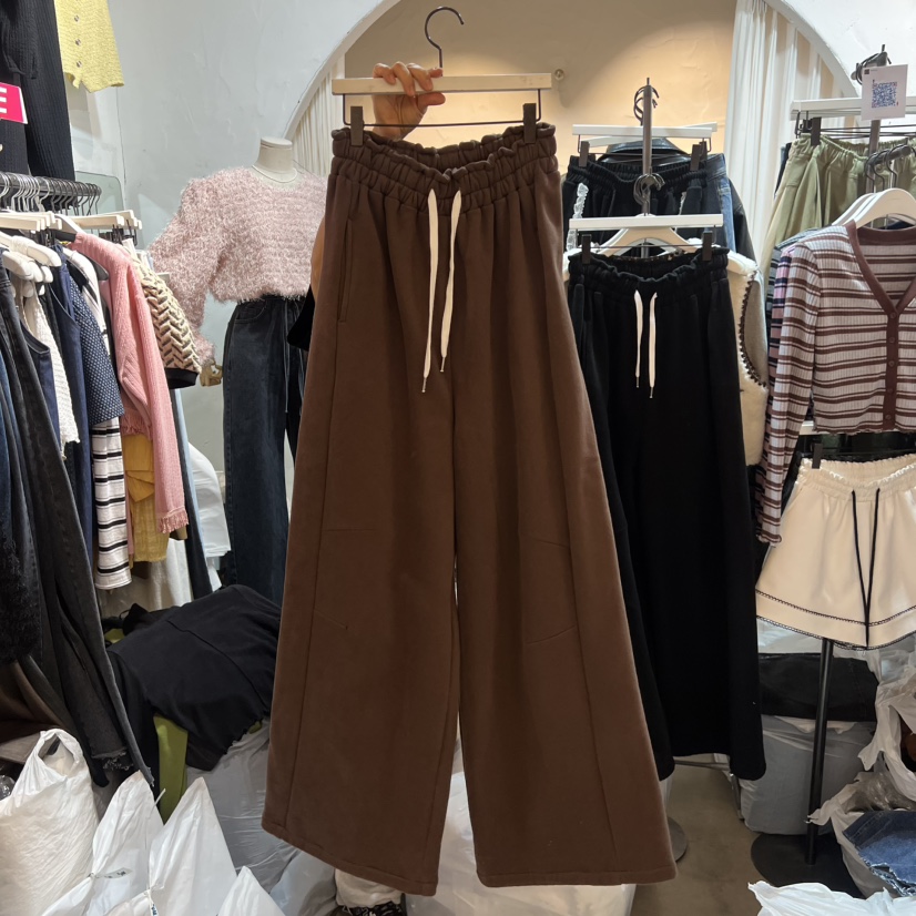 OZ東大門㊣實拍女裝新款職業真品熱賣時尚休閑25秋冬休閑褲加絨OZ.ounce休閑褲圖色2