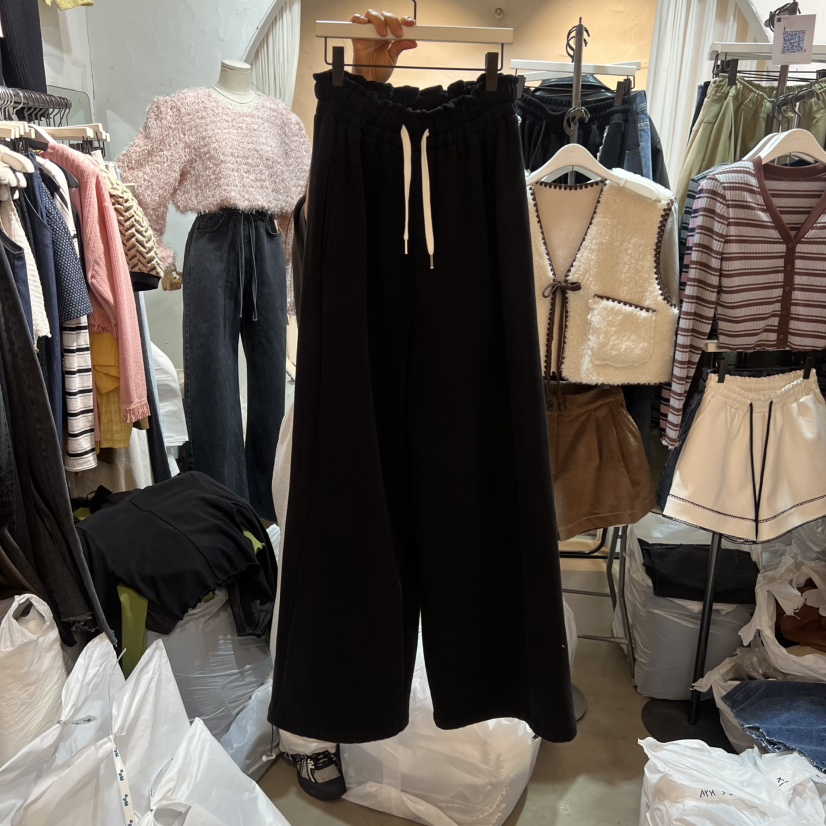 OZ東大門㊣實拍女裝新款職業真品熱賣時尚休閑25秋冬休閑褲加絨OZ.ounce休閑褲圖色3