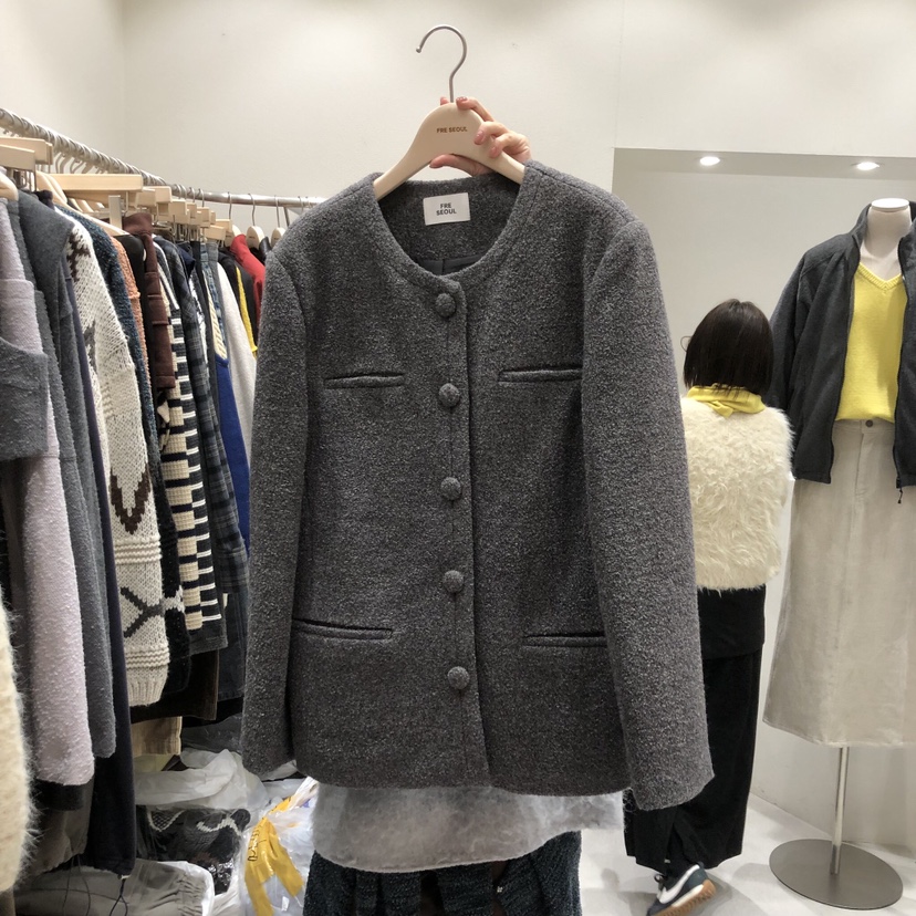 FRE東大門㊣實拍女士新品時尚25秋冬休閑熱賣人氣職業推薦夾克FRE夾克圖色2