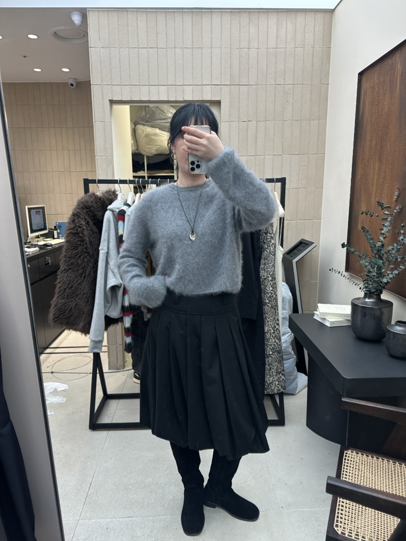 FOSET韓國直郵㊣女裝新品熱賣推薦時尚真品人氣半身裙中短裙FOSET半身裙/中短裙