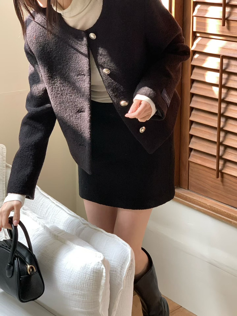 BINUS韓國直郵㊣女士新品真品人氣熱賣時尚推薦休閑25秋冬短裙BINUS短裙