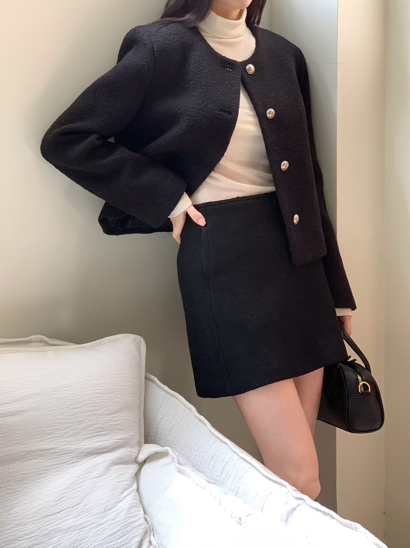 BINUS韓國直郵㊣女士新品真品人氣熱賣時尚推薦休閑25秋冬短裙BINUS短裙