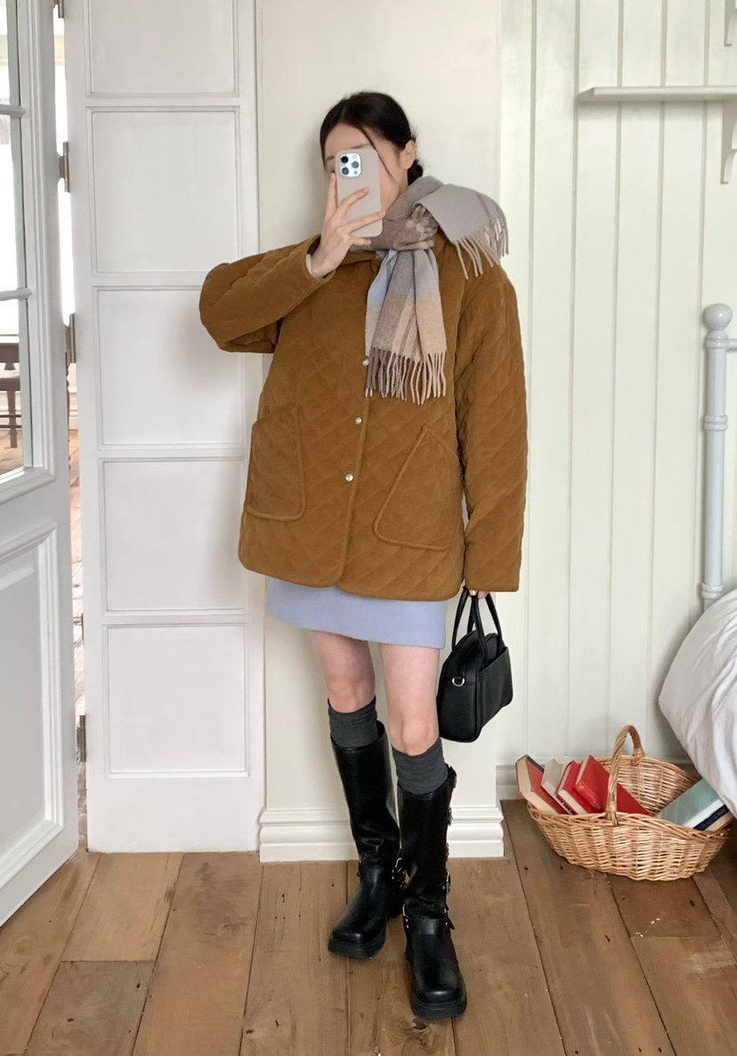 BINUS韓國直郵㊣女士新品真品人氣熱賣時尚推薦休閑25秋冬短裙BINUS短裙