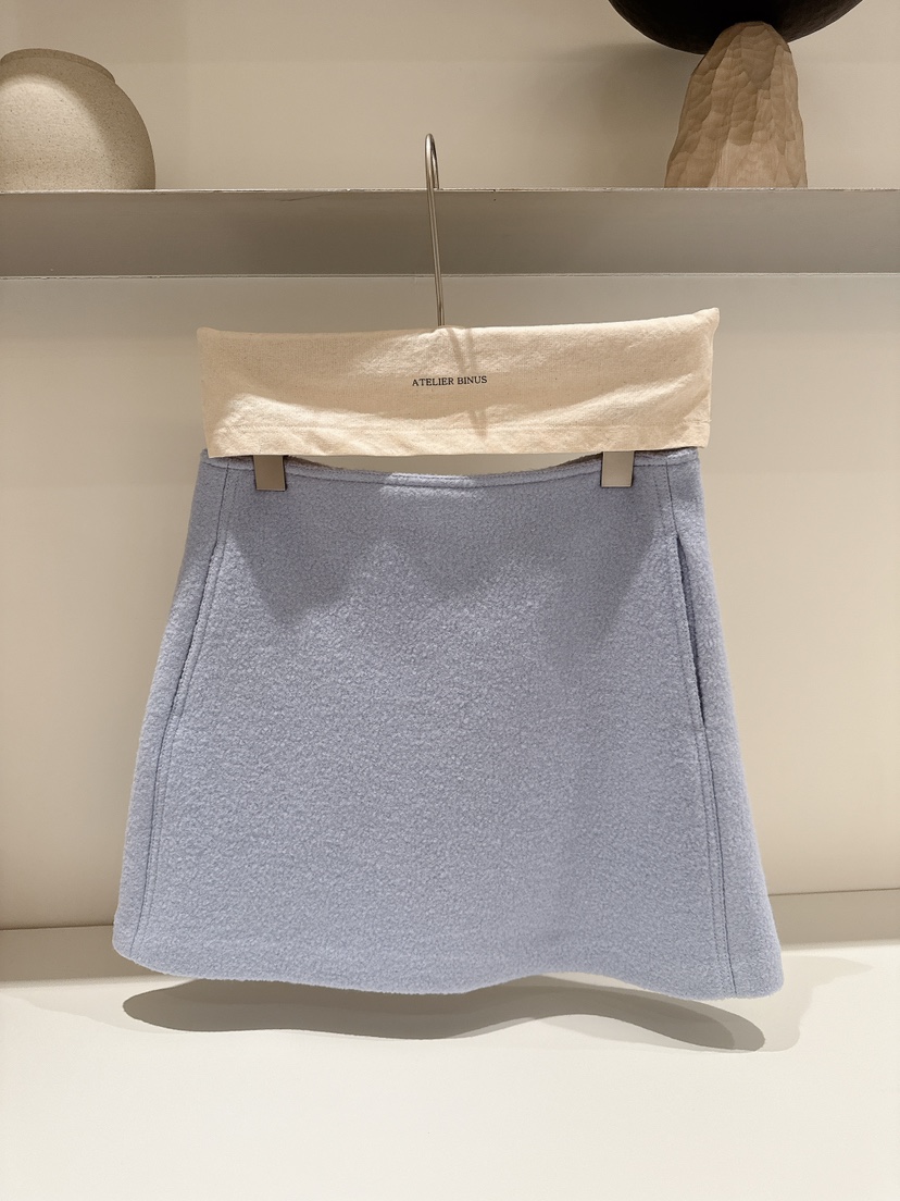 BINUS韓國直郵㊣女士新品真品人氣熱賣時尚推薦休閑25秋冬短裙BINUS短裙圖色3