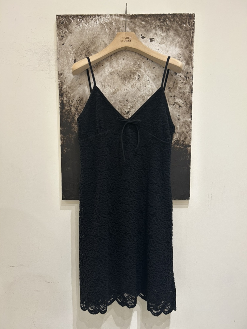 SUNDER MARKET東大門㊣直郵女裝新款休閑職業連衣裙蕾絲花SUNDER MARKET連衣裙圖色3