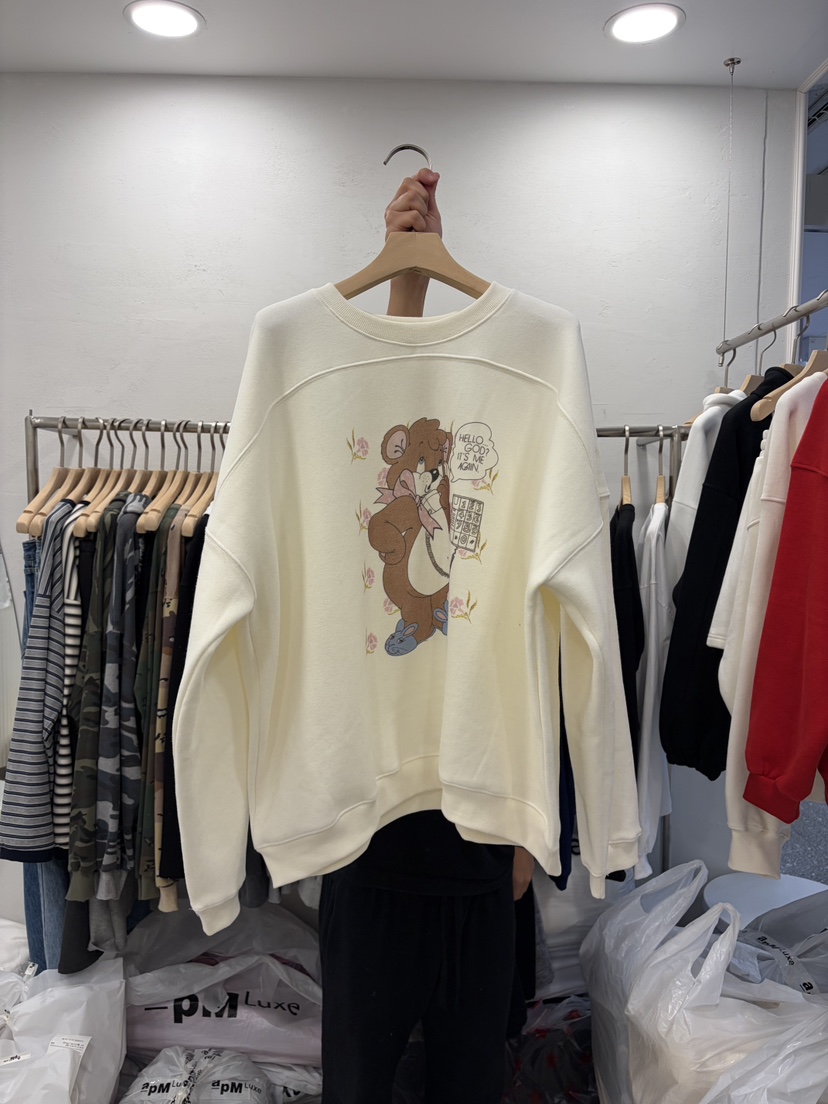 DELICATE韓國代購㊣女裝新品推薦職業休閑25秋冬真品熱賣衛衣DELICATE衛衣圖色2