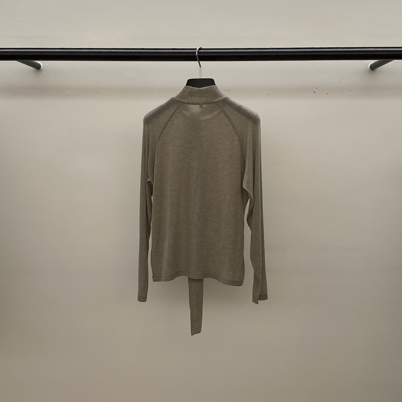 ID韓國代購㊣女士新品職業推薦熱賣25秋冬真品休閑長袖T恤圍巾ID長袖T恤