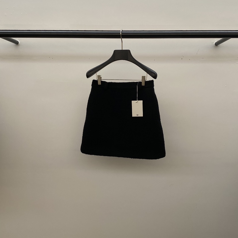 ID東大門㊣實拍女裝新款時尚推薦25秋冬職業真品人氣熱賣短裙ID短裙圖色3黑色