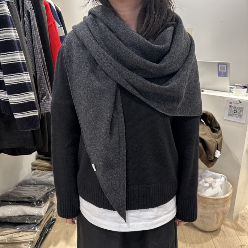 MARANT韓國直郵㊣女裝新品25秋冬推薦人氣圍巾披肩羊毛圍巾MARANT圍巾/披肩圖色3