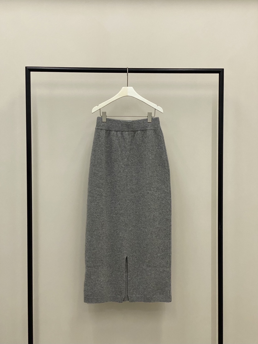 MUCH MORE韓國代購㊣女裝新品職業推薦時尚休閑25秋冬長裙MUCH MORE長裙