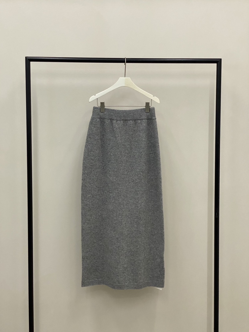 MUCH MORE韓國代購㊣女裝新品職業推薦時尚休閑25秋冬長裙MUCH MORE長裙圖色4