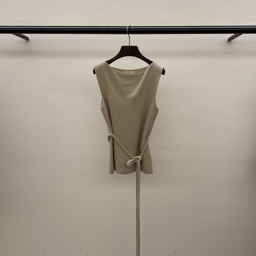 ID東大門㊣直郵女士新款真品時尚25秋冬吊帶背心含腰繩浣熊ID吊帶/背心