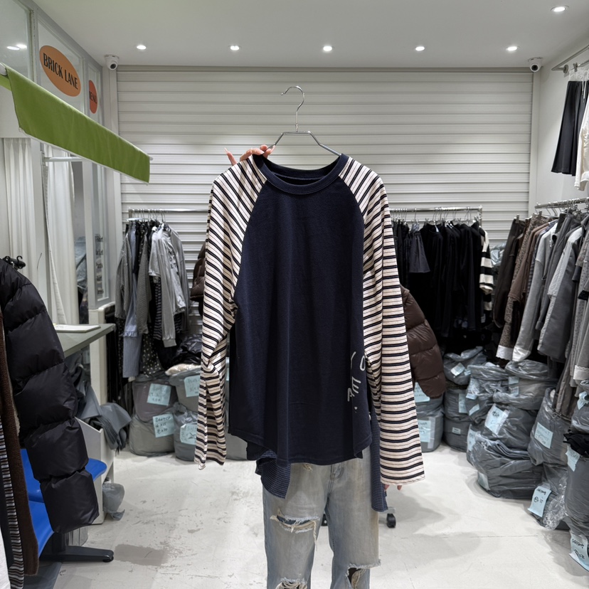 BRICKLANE韓國直郵㊣女士新款真品25秋冬時尚職業熱賣長袖T恤BRICKLANE長袖T恤圖色2