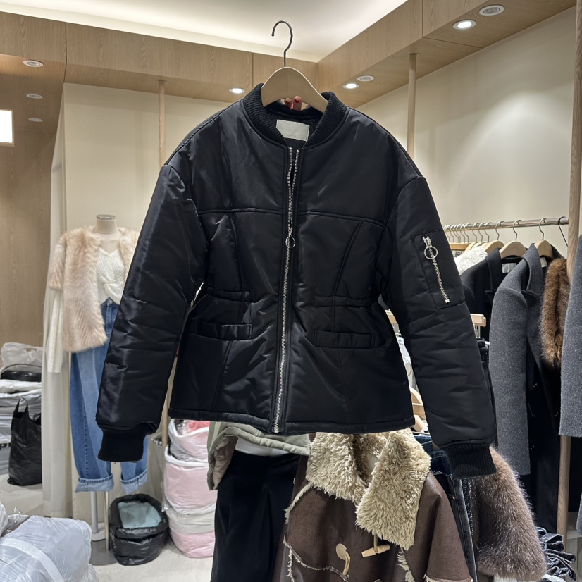 VINTAGE VIBE東大門㊣直郵女士新品休閑時尚25秋冬夾克填充VINTAGE VIBE夾克圖色2