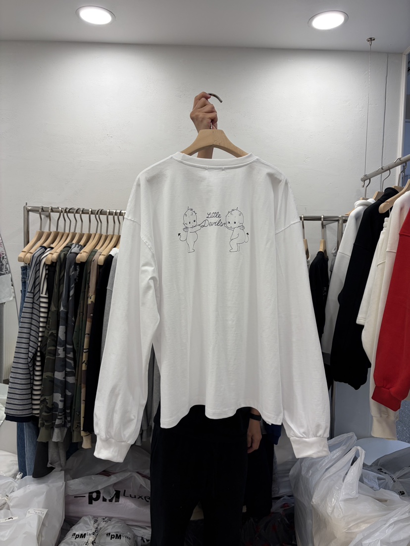 DELICATE韓國代購㊣女裝新品休閑25秋冬職業熱賣人氣長袖T恤DELICATE長袖T恤