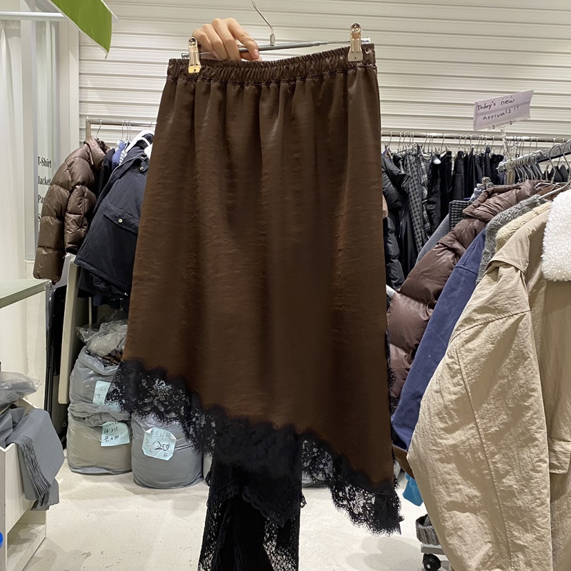 BRICKLANE東大門㊣直郵女裝新品真品25秋冬休閑半身裙中短裙BRICKLANE半身裙/中短裙