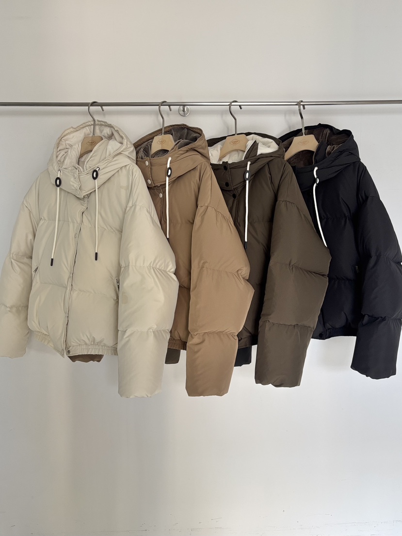 VERGAMOT東大門㊣代購女士新品推薦短款羽絨服帽子可拆卸連帽VERGAMOT短款羽絨服