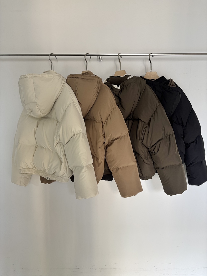 VERGAMOT東大門㊣代購女士新品推薦短款羽絨服帽子可拆卸連帽VERGAMOT短款羽絨服