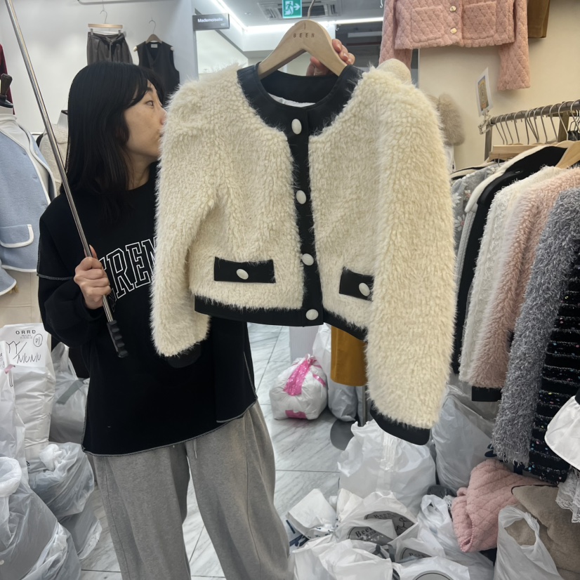 BEEN-A東大門㊣實拍女士新款熱賣休閑真品25秋冬推薦人氣夾克BEEN-A夾克圖色2