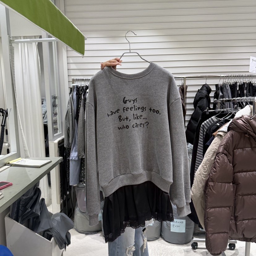 BRICKLANE東大門㊣實拍女士新品熱賣休閑25秋冬時尚真品衛衣BRICKLANE衛衣