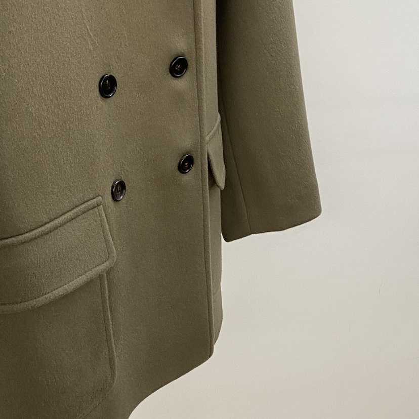 ID東大門㊣直郵女裝新款熱賣真品25秋冬時尚中長款大衣含腰帶ID中長款大衣