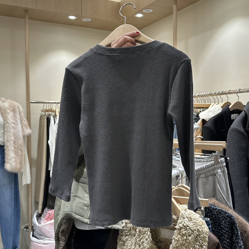 VINTAGE VIBE韓國直郵㊣女裝新款熱賣真品25秋冬推薦長袖T恤VINTAGE VIBE長袖T恤