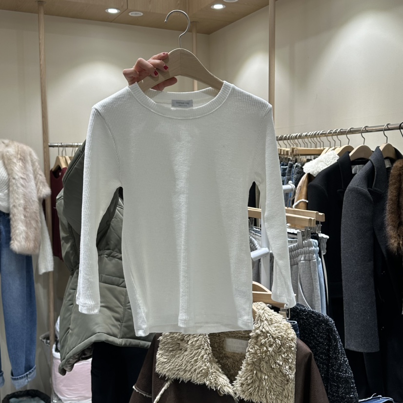 VINTAGE VIBE韓國直郵㊣女裝新款熱賣真品25秋冬推薦長袖T恤VINTAGE VIBE長袖T恤