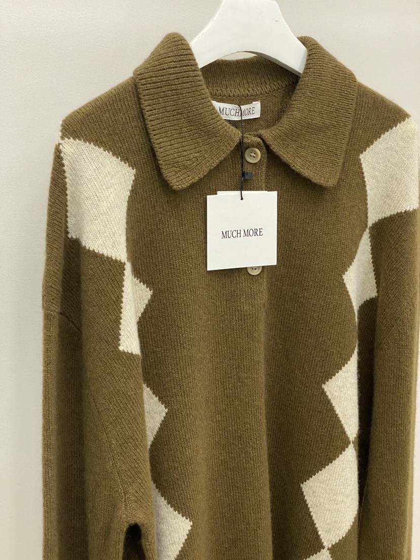 MUCH MORE東大門㊣實拍女士新款職業人氣25秋冬真品針織衫MUCH MORE針織衫