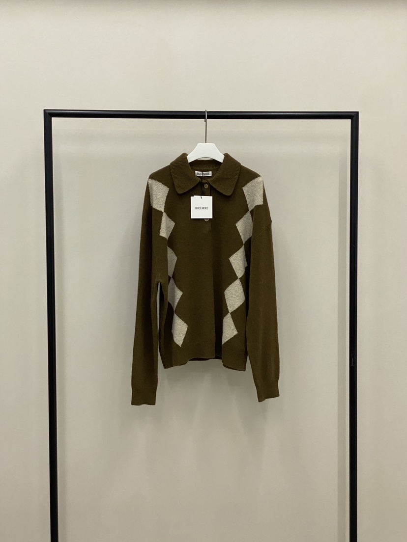 MUCH MORE東大門㊣實拍女士新款職業人氣25秋冬真品針織衫MUCH MORE針織衫圖色3
