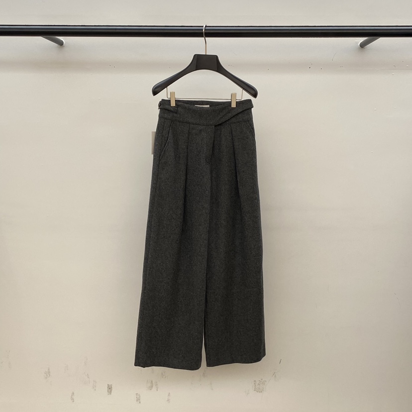 ID東大門㊣直郵女裝新品熱賣職業休閑真品時尚人氣推薦休閑褲ID休閑褲圖色2灰色