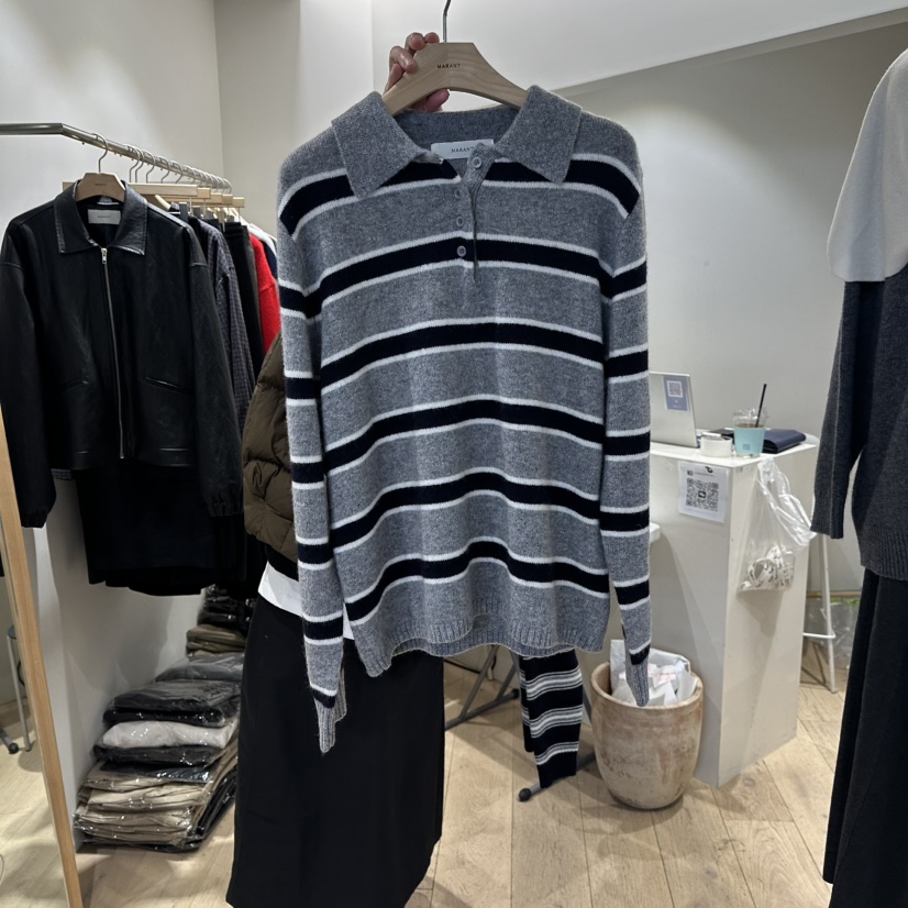 MARANT韓國直郵㊣女裝新款真品休閑熱賣時尚人氣推薦針織衫MARANT針織衫圖色2