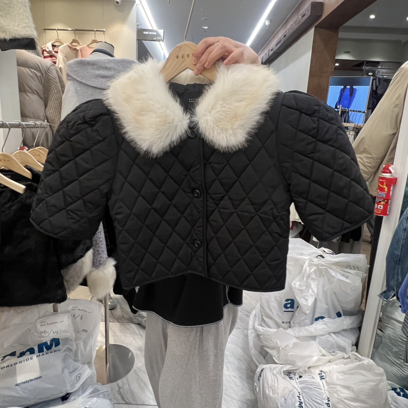 BEEN-A東大門㊣直郵女士新品推薦時尚真品休閑25秋冬夾克棉BEEN-A夾克