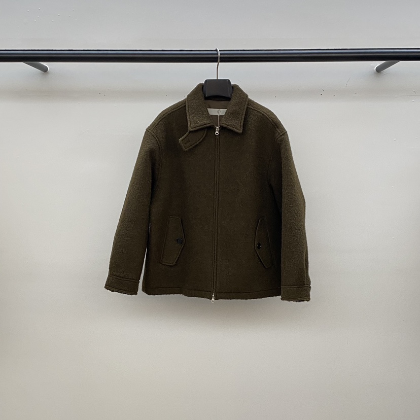 ID東大門㊣實拍女士新品休閑熱賣人氣真品職業時尚推薦夾克ID夾克圖色2棕色