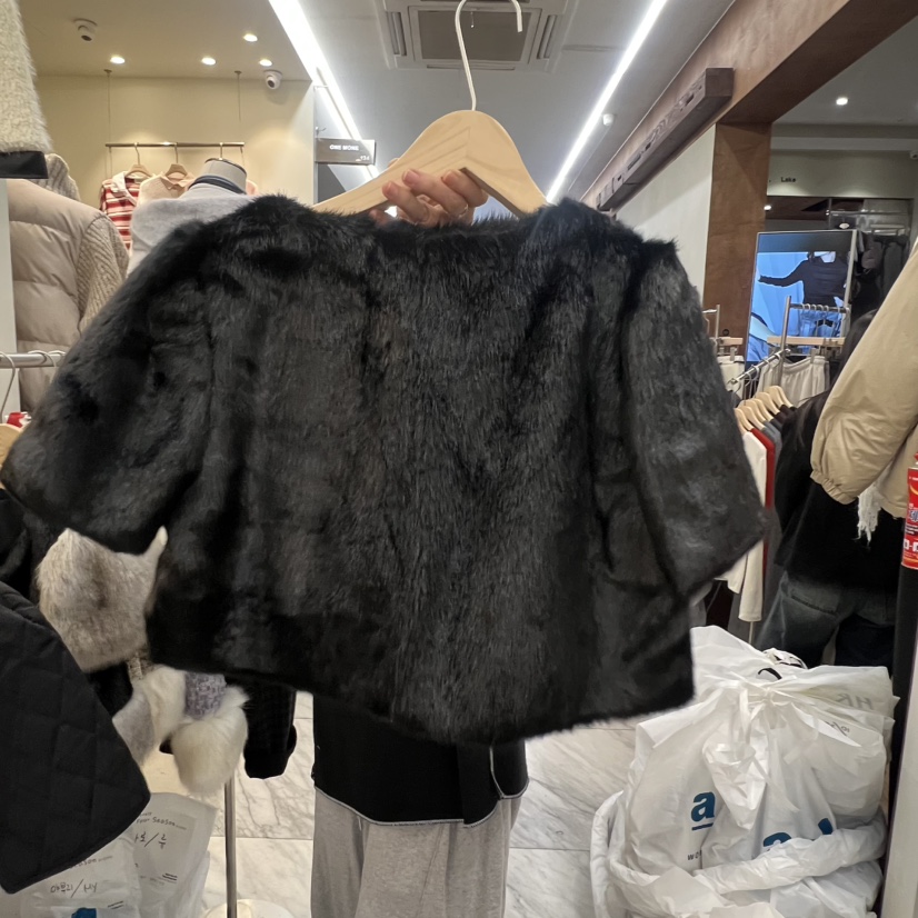 BEEN-A韓國直郵㊣女士新款職業人氣真品推薦熱賣休閑夾克貂皮BEEN-A夾克