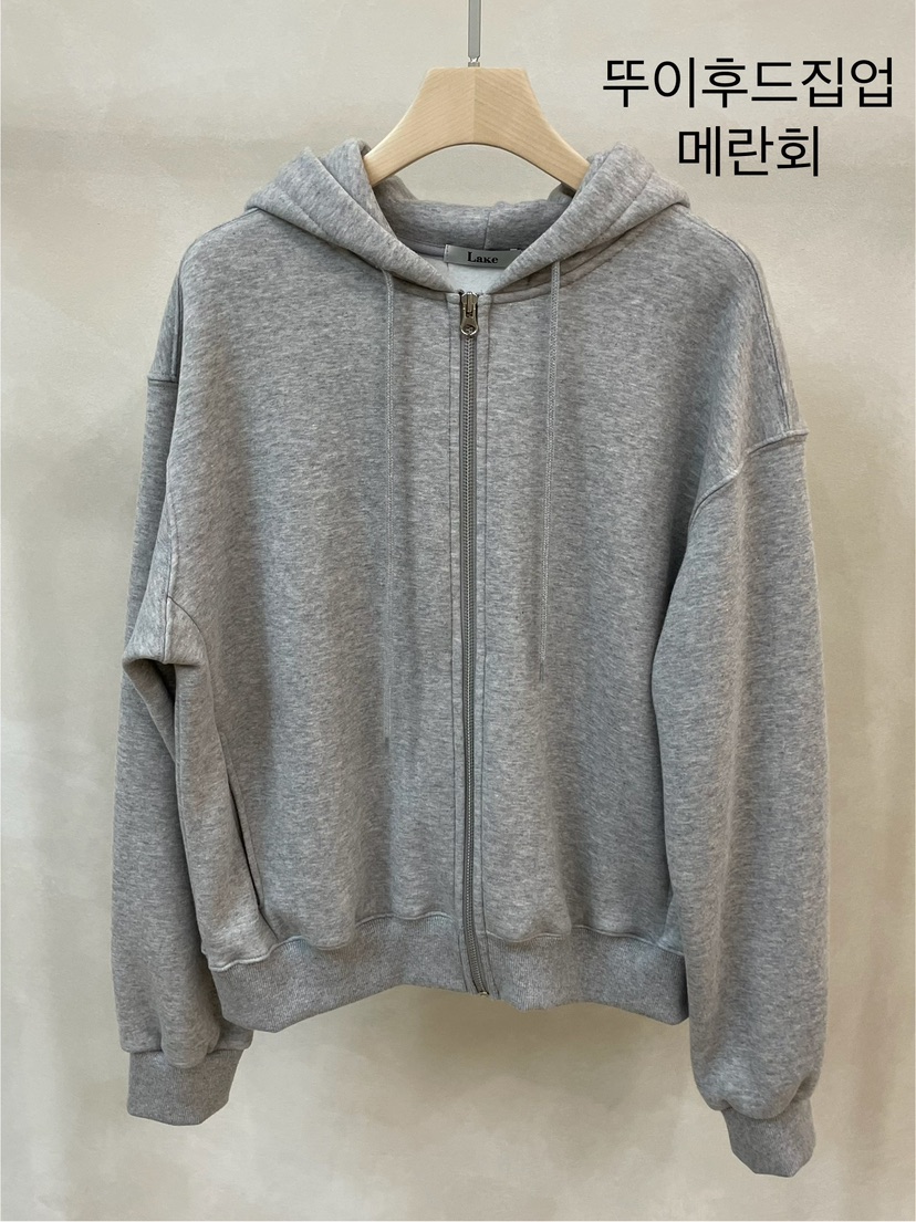 LAKE-A韓國代購㊣女裝新款25秋冬熱賣休閑職業時尚衛衣拉鏈Lake side衛衣