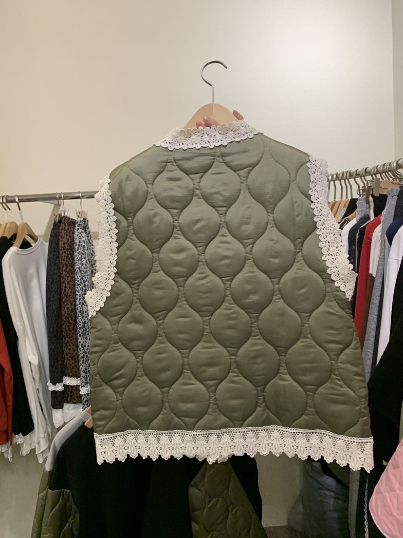 JUPITER韓國直郵㊣女士新款25秋冬職業休閑推薦熱賣馬甲絎縫JUPITER馬甲