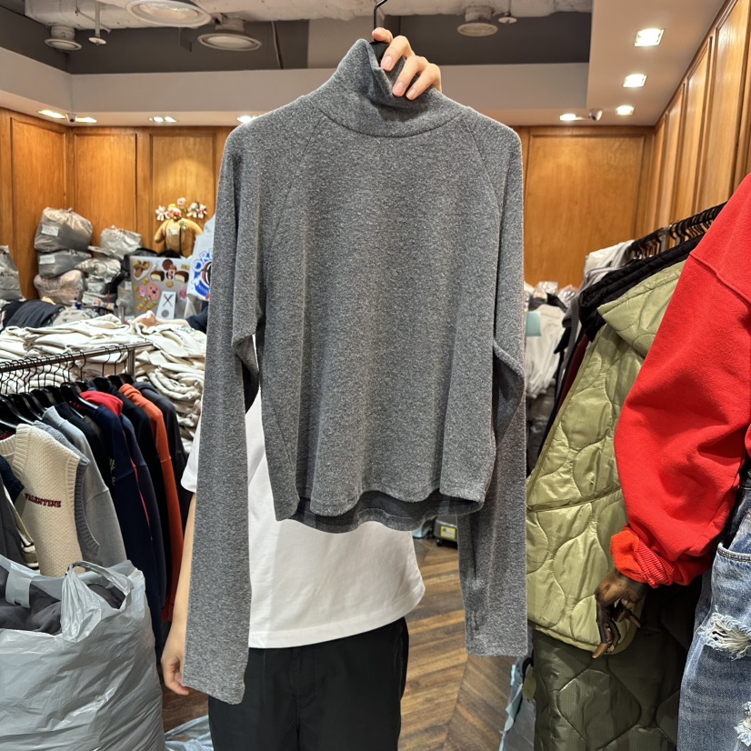 GARMENT-P韓國直郵㊣女裝新款休閑人氣推薦真品時尚長袖T恤GARMENT長袖T恤圖色4