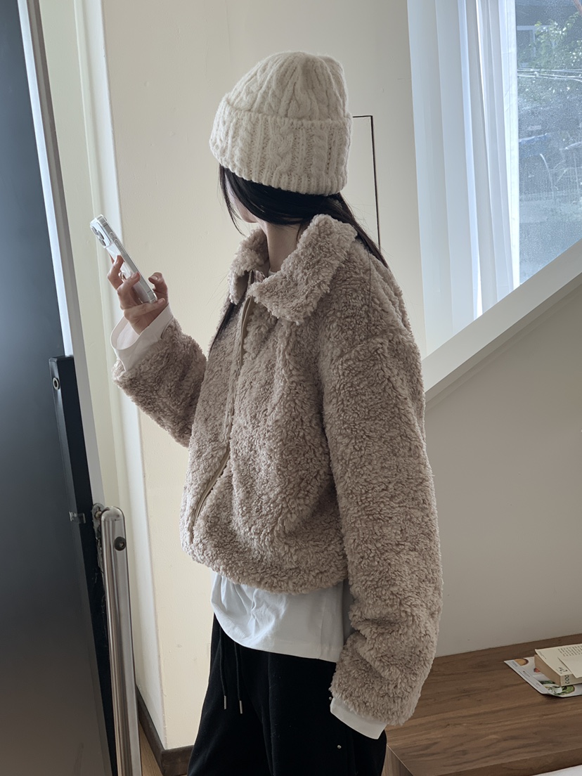 MORE THAN-P韓國代購㊣女裝新款推薦25秋冬時尚人氣熱賣夾克MORE THAN夾克