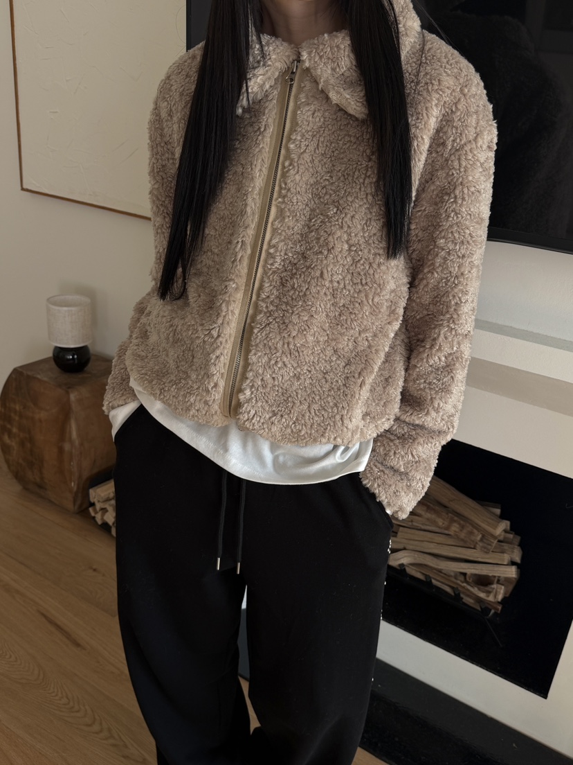 MORE THAN-P韓國代購㊣女裝新款推薦25秋冬時尚人氣熱賣夾克MORE THAN夾克